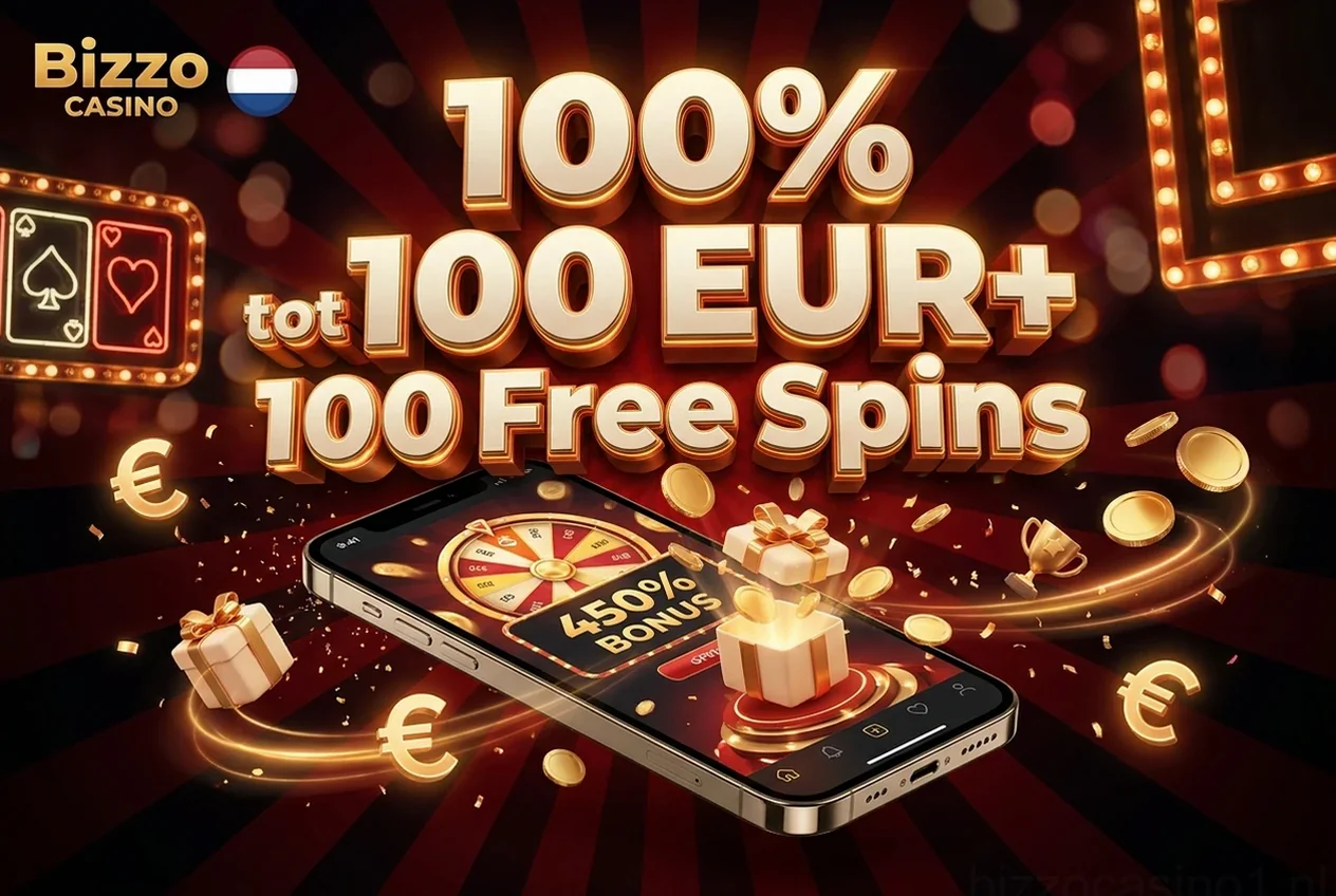 100% tot 100 EUR+ 100 Free Spins